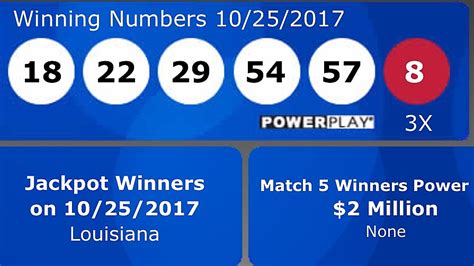 check my louisiana powerball numbers.